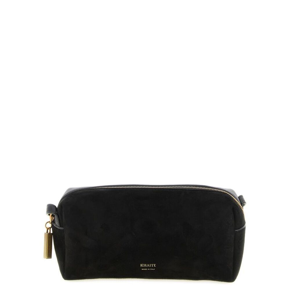 Khaite Black Calfskin Crossbody Women's Bag